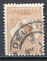 Réf 79 < AUSTRALIE < Yvert N° 7 Ø Oblitérés Ø Used < KANGOUROU < -- Cote 40 € - Used Stamps