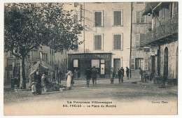 CPA - FRÉJUS (Var) - La Place Du Marché - Frejus