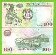 LESOTHO 100 MALOTI 2009 P-19e  UNC - Lesoto