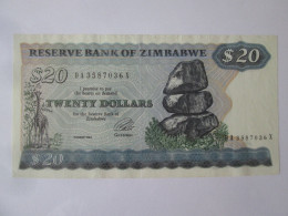 Zimbabwe 20 Dollars 1994 Banknote Very Good Conditions,see Pictures - Zimbabwe