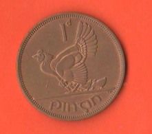 Irlanda 1 Penny 1968 Ireland Eire Bronze Coin - Ireland