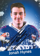 Autogramm Eishockey AK Jonah Hynes Schwenninger Wild Wings 14-15 Rottweil EHC Freiburg Stuttgart Villingen-Schwenningen - Sports D'hiver