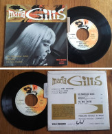RARE French EP 45t RPM BIEM (7") MARIA GILIS «Dix Marteaux Noirs» +2 (Lang, 1967) - Collectors