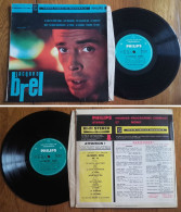 RARE French LP 25CM BIEM (10") JACQUES BREL (1962) - Collector's Editions