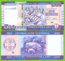 LIBERIA 500 DOLLARS 2022 P-W42 UNC - Liberia