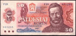 50 Korun 1987, (6) Czechoslovakia / Czechoslovakia - Czechoslovakia