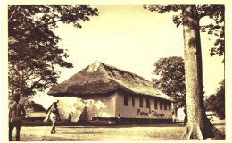 Carte POSTALE Ancienne De  DJOUGOU - Les  P.T.T - Benin