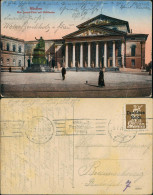 Ansichtskarte München Max Joseph-Platz Mit Hoftheater 1921 - München