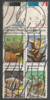 USA 1980 Coral Reefs - SC.# 1827/30 - Cpl 4v Set In VFU Block4 With Upper Marging - NY 5nov1980 - Oblitérés