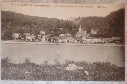 76 Seine Maritime Inférieure CPA Villequier  Vue Générale Prise De La Rive Gauche - Villequier