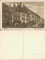 Ansichtskarte München Hofbräuhaus - Kutsche - Autos 1913 - München