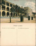 Gibraltar Strassen Partie An Den South Barracks, Vintage Postcard 1910 - Gibraltar