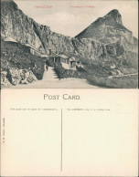 Postcard Gibraltar Governor's Cottage Zufahrt Vintage Postcard 1910 - Gibraltar