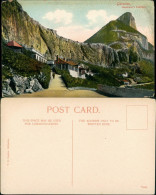 Gibraltar Governor's Cottage Wohnhaus Blick Felsen, Vintage Postcard 1910 - Gibraltar