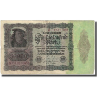 Billet, Allemagne, 50,000 Mark, 1922, 1922-11-19, KM:80, TTB - 50000 Mark