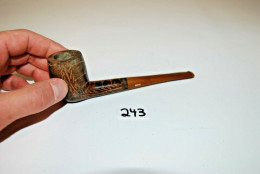 C243 Authentique Pipe De Collection - Objet Du Fumeur - Pipas En Madera De Brezo ( Bruyere)