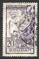 SOUDAN. N°93 Oblitéré De 1937. Exposition Internationale De Paris. - Used Stamps