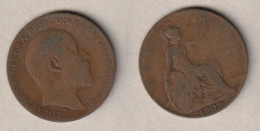 01939) Grossbritannien, 1 Penny 1909, Edward VII - Otros & Sin Clasificación