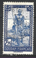 SOUDAN. N°120 Oblitéré De 1939-40. Batelier Du Niger. - Usados