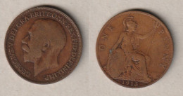 01942) Grossbritannien, 1 Penny 1913, George V - Otros & Sin Clasificación