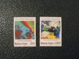 NATIONS-UNIES GENEVE YT 176/177 VEILLE METEOROLOGIE MONDIALE** - Nuovi