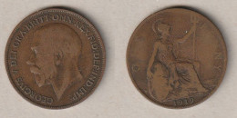 01933) Grossbritannien, 1 Penny 1919, George V - Otros & Sin Clasificación