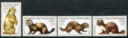 DDR 1982 International Fur Auction MNH / **.  Michel 2677-80 - Unused Stamps