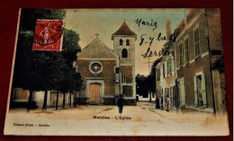 MANDRES  -  L' Eglise     -   1908 - - Mandres Les Roses