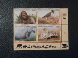 NATIONS-UNIES GENEVE YT  243/246 PROTECTION DE LA NATURE** - Unused Stamps