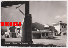 MATERA - BORGO " LA MARTELLA " - PIAZZA F/GRANDE VIAGGIATA  1956 ANIMAZIONE - Matera