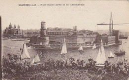 AK 183027 FRANCE - Marseille - Fort Saint-Jean Et La Cathédrale - Monuments