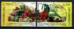 Luxembourg 2006 - YT 1678/1679 - Fleurs, Fruits Et Légumes, Flowers, Fruits And Vegetables - Usados