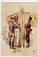 Militaria Illustrateur Ribeiro Arthur Chasseur Infanterie Cavalerie ( 2 Scans ) Portuguese Uniforms - Uniforms