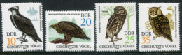 DDR 1982 Birds Of Prey.MNH / **.   Michel 2702-05 - Unused Stamps