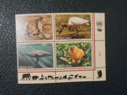 NATIONS-UNIES GENEVE YT  265/268 PROTECTION DE LA NATURE** - Unused Stamps