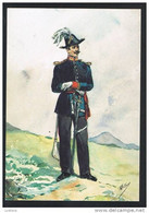 Militaria Illustrateur Ajudante De Ordens Dos Marechais Do Exercito Uniformes Militares Portugal - Uniforms