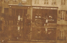 Givet * RARE Carte Photo 1910 * Le Familistère Succursale N°259 , Jour De Crue Ou Inondations * Commerce Magasin - Givet