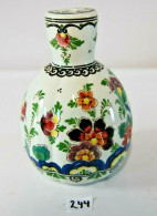 C244 Ancien Vase Pour Encens Ou Autre - Fait Main - Vases