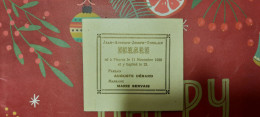 Geboorte Prentje - Doop Prentje  :  Jean Derad - Fleurus 11/11/1930   - Drukkerij - Nascita & Battesimo