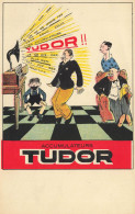 Accumulateurs TUDOR * CPA Publicitaire Illustrateur * Poste Radio * Pub Publicité * Tsf Phono Phonographe - Advertising