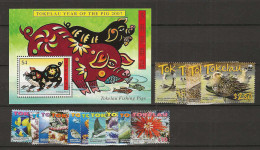 2007 MNH Tokelau Year Collection Postfris** - Tokelau