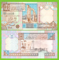 LIBYA 1/4 DINAR ND 2002 P-62 UNC - Libye