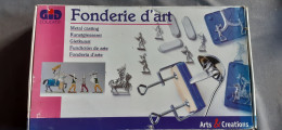 Fonderie D'art - 4 Figurines - Cavalier + 3 Soldats - Modèles à Mouler -  Art & Creations - GID Educatif - Small Figures