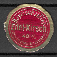  GERMANY Cinderella Vignette Reklamemarke  BAYRISCHZELLER EDEL-KIRCH DEUTSCHES   (Bad Tölz) - Erinnofilia