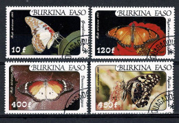 Burkina Faso 1984 - Yv. PA 272/75  Vlinders / Papillons / Vinders - Burkina Faso (1984-...)