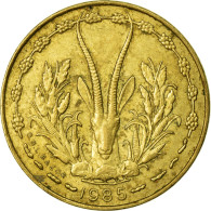 Monnaie, West African States, 5 Francs, 1985, Paris, TTB - Costa D'Avorio
