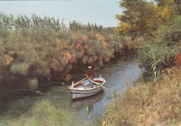 Italie --SIRACUSA -- Fleuve Anapo Avec Les Papyres  ( Animée Sur Barque) - Siracusa