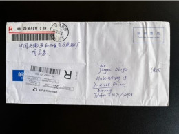 CHINA 2010 REGISTERED LETTER TO PEINE GERMANY 11-04-2010 - Cartas & Documentos