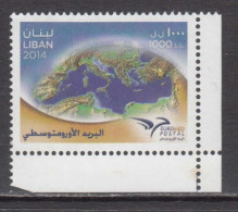 2014 Lebanon Euromed JOINT ISSUE Complete Set Of 1 MNH - Liban