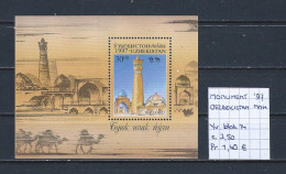 (TJ) Monumenten - Oezbekistan 1997 - YT Blok 14 (postfris/neuf/MNH) - Monumenti